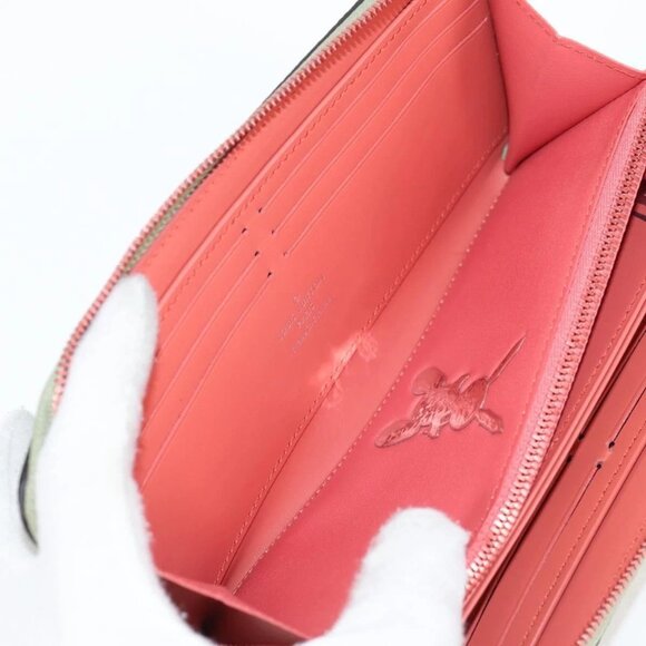 LOUIS VUITTON Masters Collection Da Vinci Zippy Wallet Green M64606 Auth 1 - Picture 8 of 16